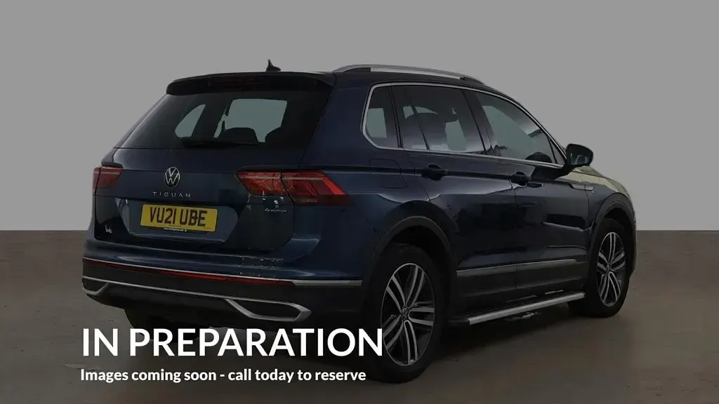 Used VW Tiguan Elegance 2021 Blue SUV