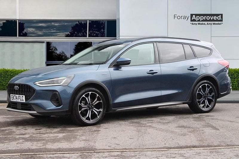 Used Ford Focus Active X 2024 Chrome blue Estate