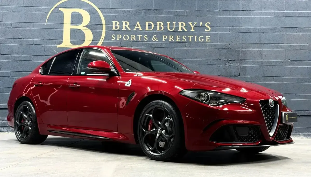 Used Alfa Romeo Giulia Quadrifoglio 510 HP (375 kW) 2018 Red Sedan
