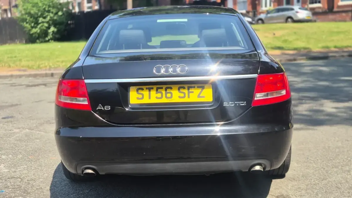 Used Audi A6 2007 Black Sedan