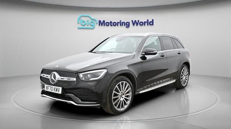 Used Mercedes GLC300 AMG line 245 HP (180 kW) 2020 Black SUV