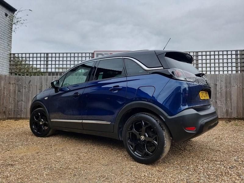 Used Vauxhall Crossland Ultimate 110 HP (80 kW) 2022 Blue SUV
