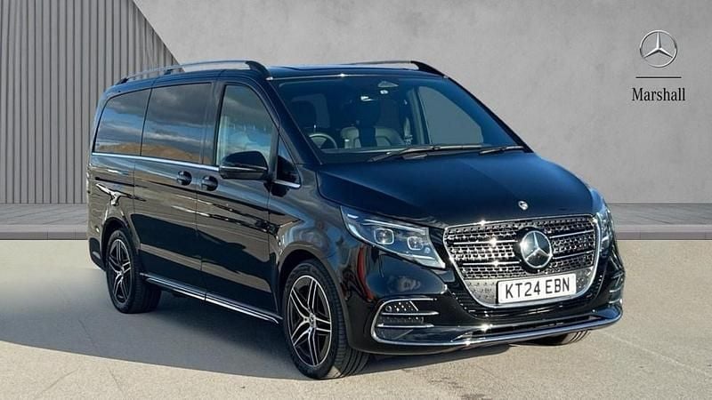 Black Used 2024 Mercedes V220 AMG line MPV | £61,974 (Fair price) - Image 1/4