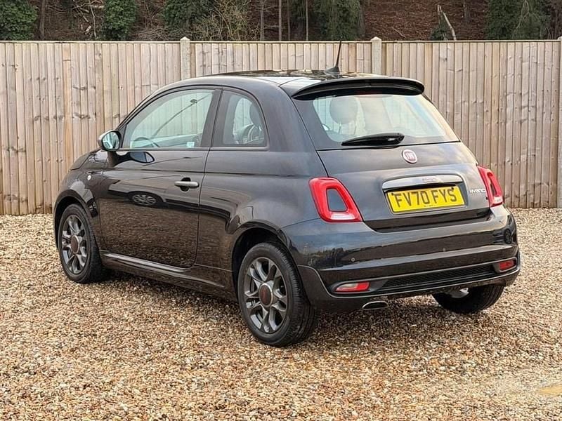 Used Fiat 500 Sport 70 HP (51 kW) 2020 Black Hatchback