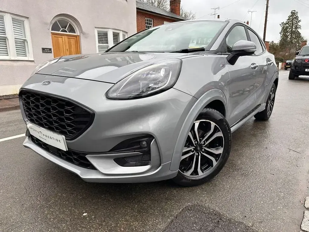 Begagnad Ford Puma ST-Line 125 HK (91 kW) 2022 Silver SUV