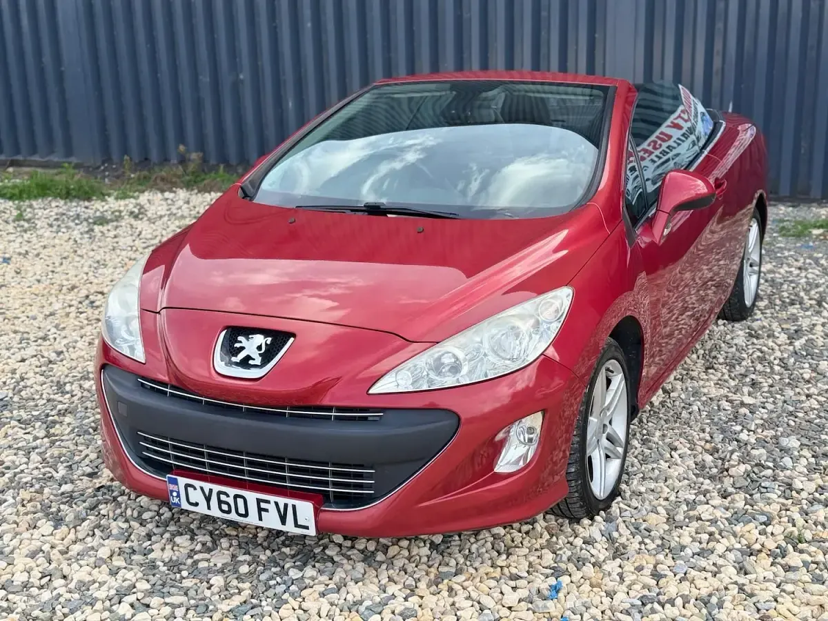 Used Peugeot 308 CC 2010 Red Cabriolet