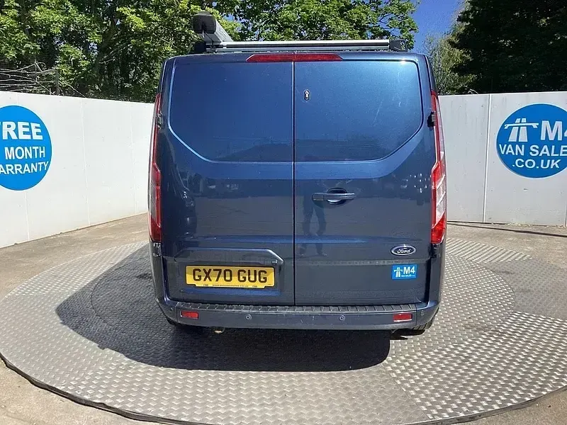 Used Ford Transit Custom Limited 130 HP (95 kW) 2020 Blue Van