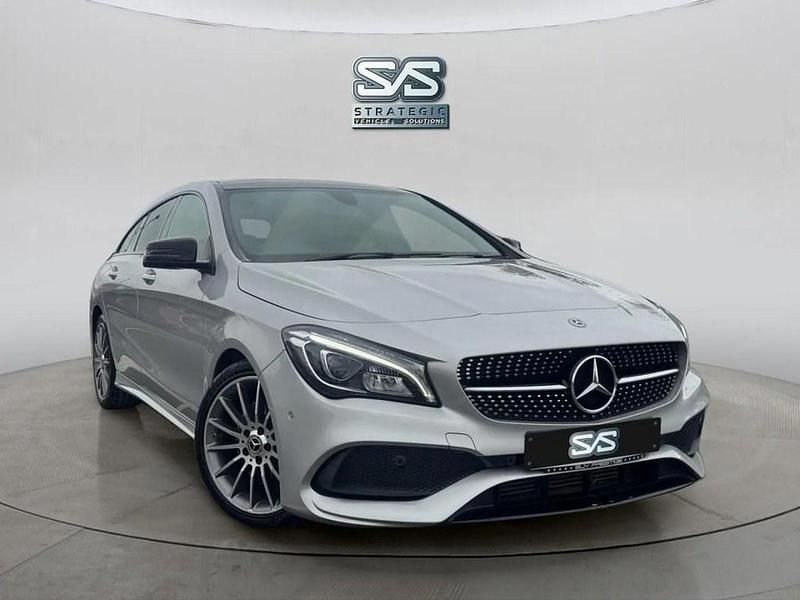 Silver Used 2018 Mercedes CLA220 Shooting Brake AMG line Estate | £14,190 (Fair price) - Image 1/4