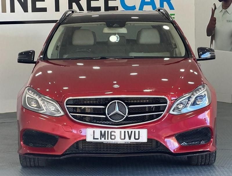 Used Mercedes E220 Premium Plus 2016 Red Estate