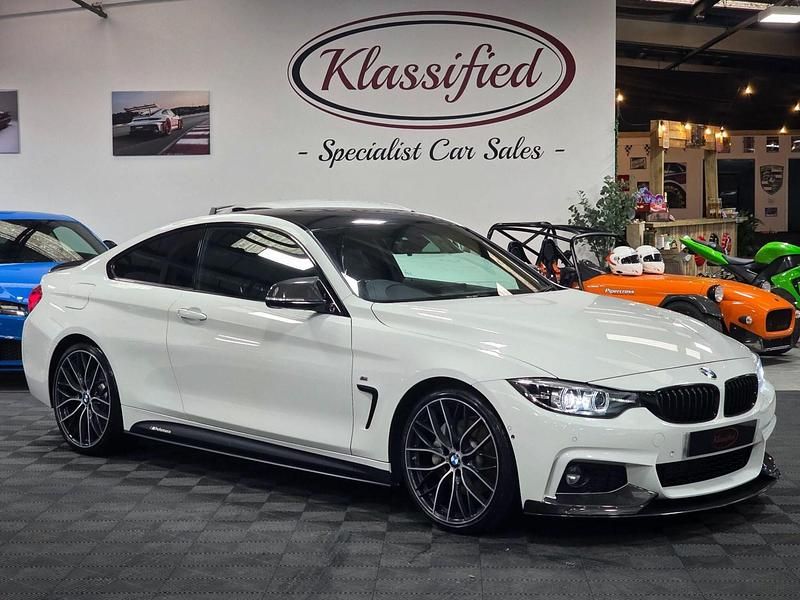 White Used 2018 BMW 440 M Sport Coupe | £21,349 (Fair price) - Image 1/4