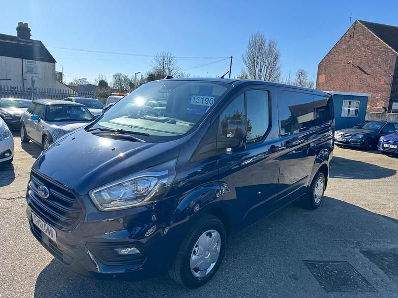 Used Ford Transit Custom Trend 105 HP (77 kW) 2021 Blue Van