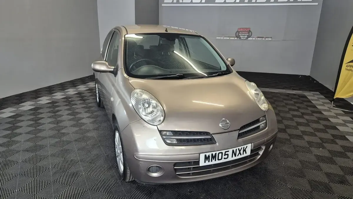 Used Nissan Micra 88 HP (64 kW) 2005 Beige Hatchback