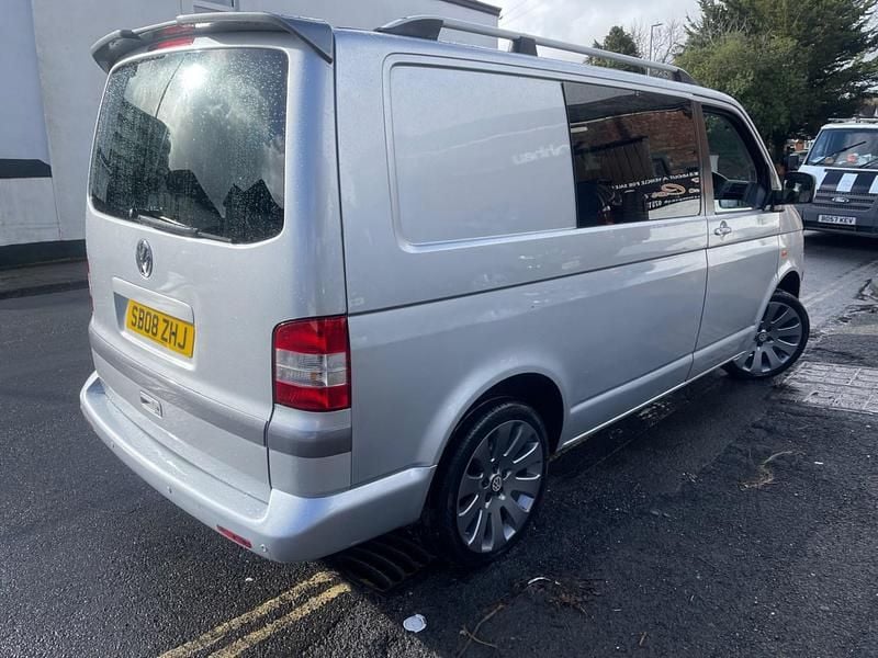 Used VW T5 102 HP (75 kW) 2008 Silver Van