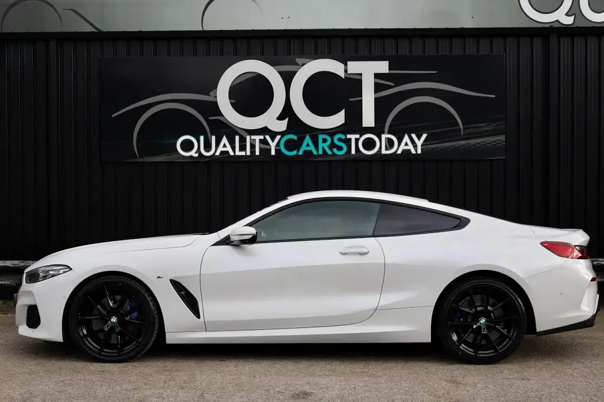 Used BMW 840 Coupé Comfort Edition 2018 White Coupe