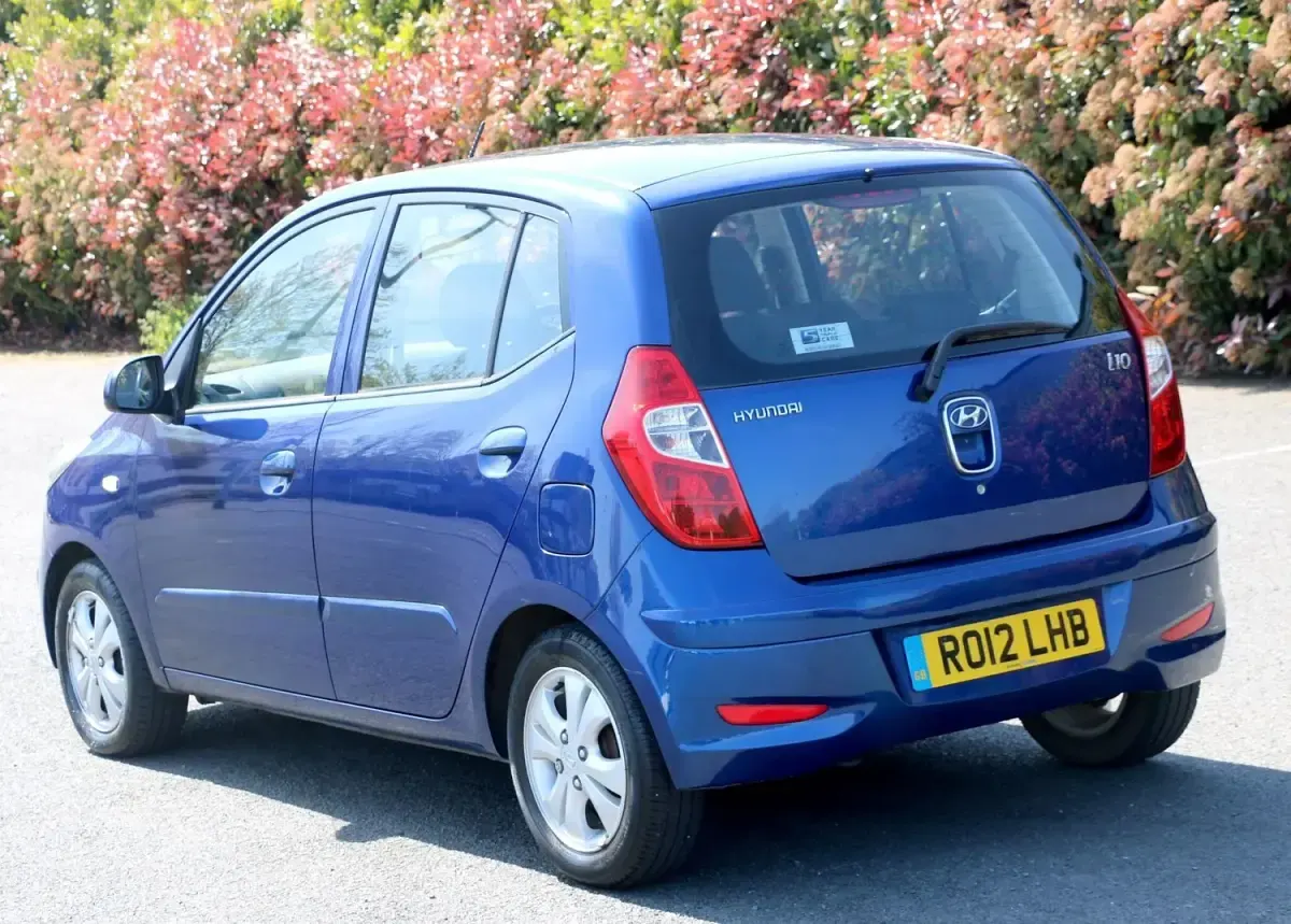 Używany Hyundai i10 Active 86 KM (63 kW) 2012 Niebieski Hatchback