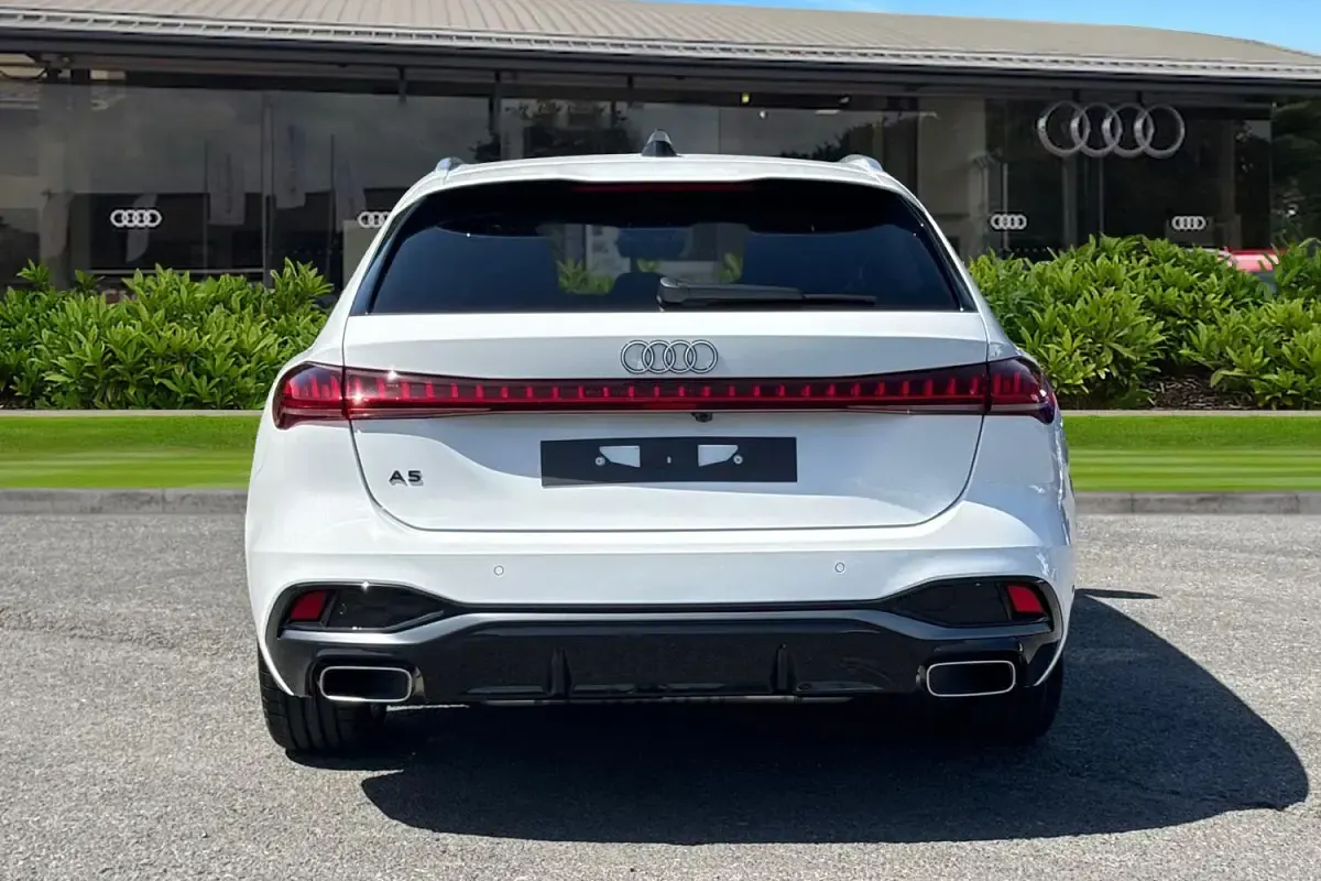 New Audi A5 S-Line 2026 White Estate