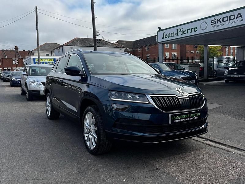 Used Skoda Karoq SE L 2020 Blue SUV