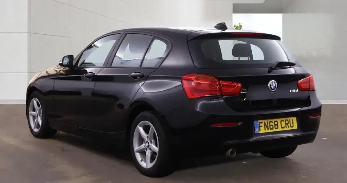 Used BMW 116 2018 Black Hatchback