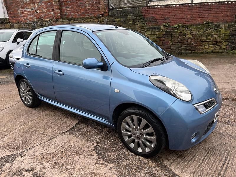 Used Nissan Micra Tekna 2008 Blue Hatchback