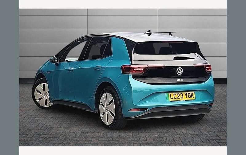 Used VW ID.3 Pro Performance 150 kW (204 HP) 2023 Makena turquoise with black roof Hatchback