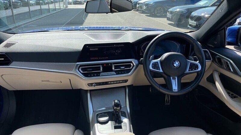 Used BMW 420 M Sport 190 HP (139 kW) 2021 Blue Coupe