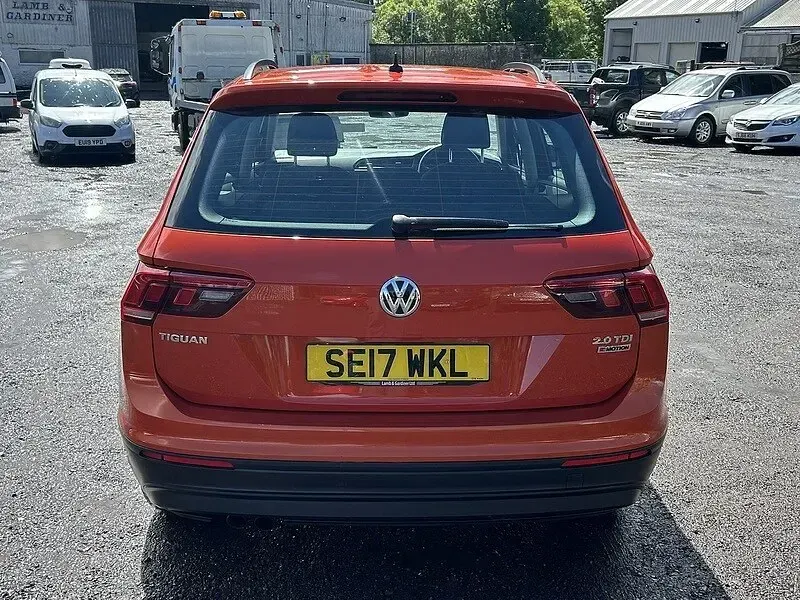 Used VW Tiguan S 2017 Orange SUV