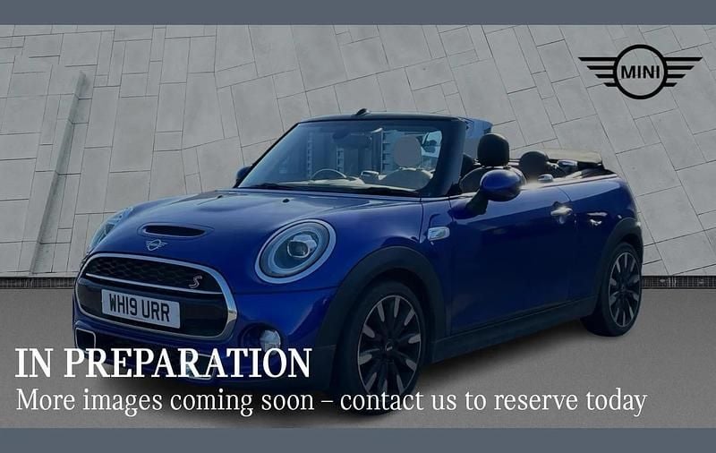 Used Mini Cooper S Cabriolet Exclusive 188 HP (138 kW) 2019 Blue Cabriolet