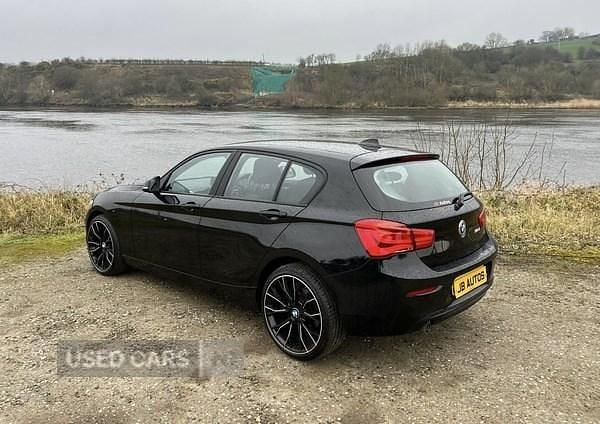 Used BMW 116 Sport Line 2018 Black Hatchback
