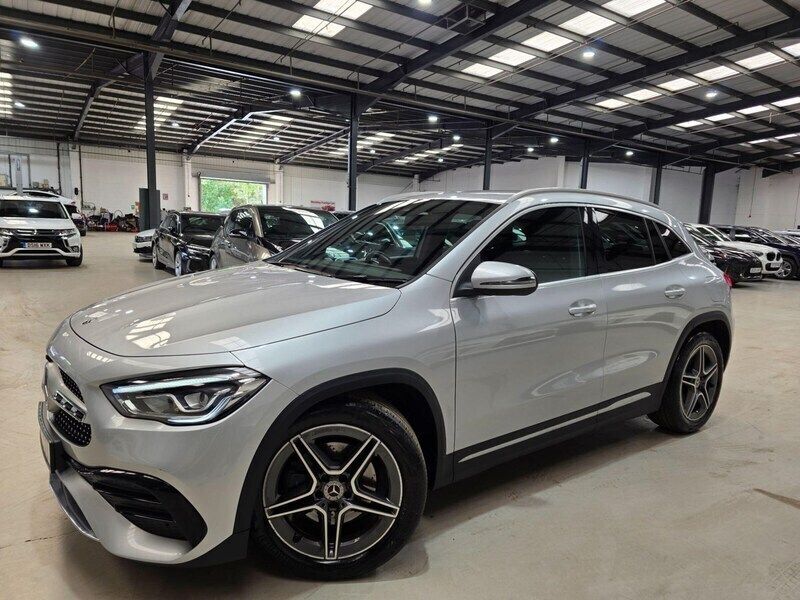 Silver Used 2021 Mercedes GLA200 AMG line SUV | £22,740 (Good price) - Image 1/4