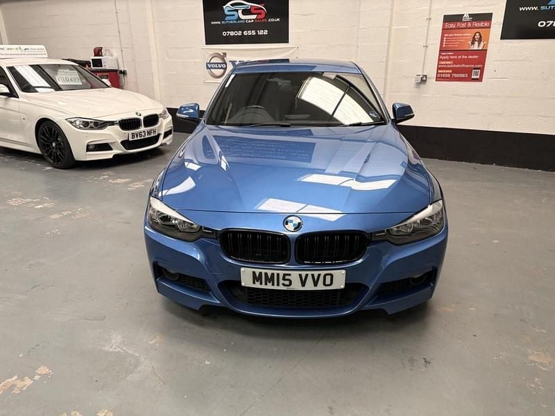 Used BMW 330 M Sport 254 HP (186 kW) 2015 Blue Sedan