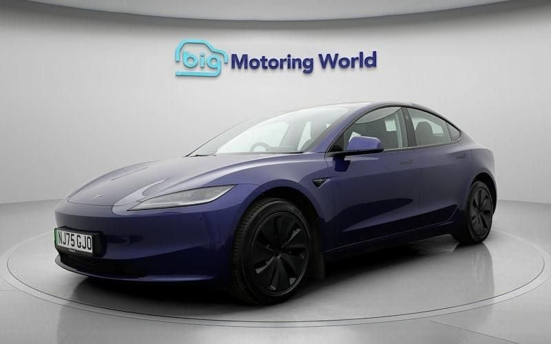Used Tesla Model 3 RWD 366 kW (498 HP) 2025 Blue Sedan