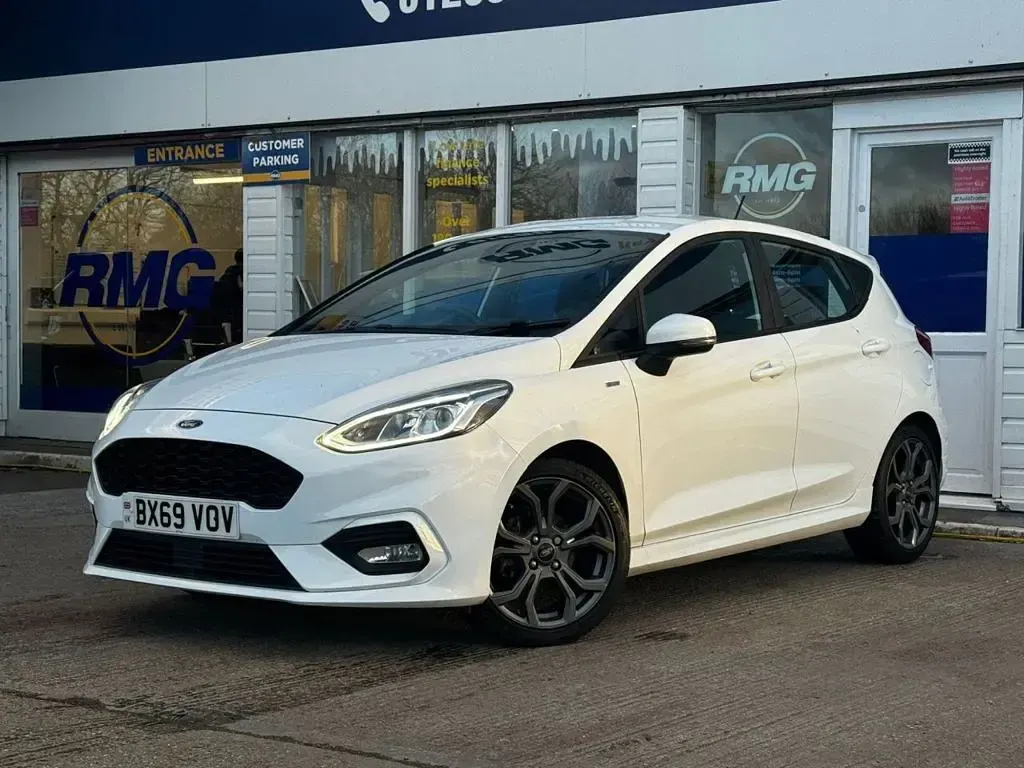 Used Ford Fiesta ST-Line 124 HP (91 kW) 2019 White Hatchback