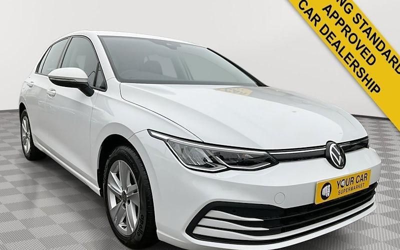 Used VW Golf VIII Life 131 HP (96 kW) 2023 White Hatchback