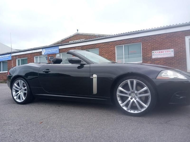 Black Used 2006 Jaguar XKR Supercharged Cabriolet | £12,495 (Fair price) - Image 1/4