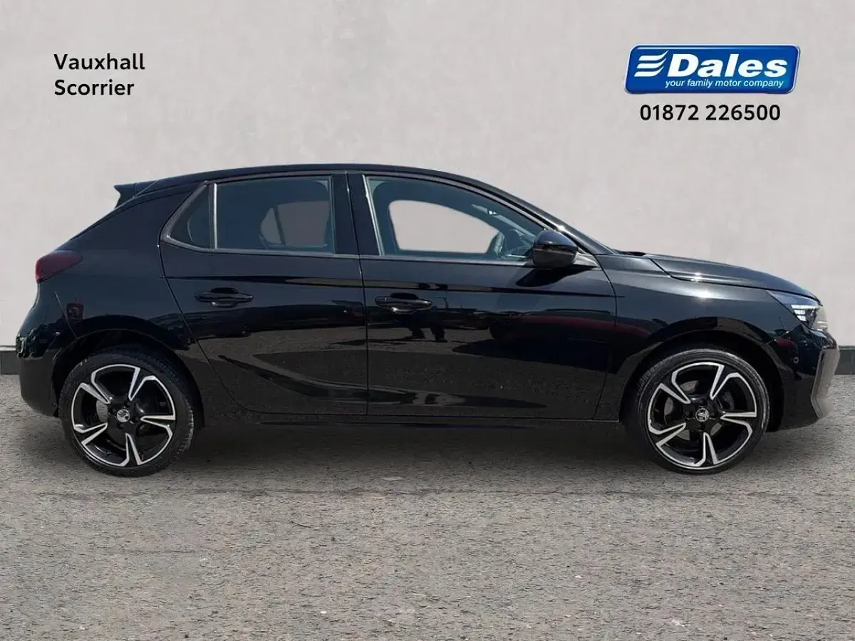 Used Vauxhall Corsa S 99 HP (72 kW) 2023 Black Hatchback