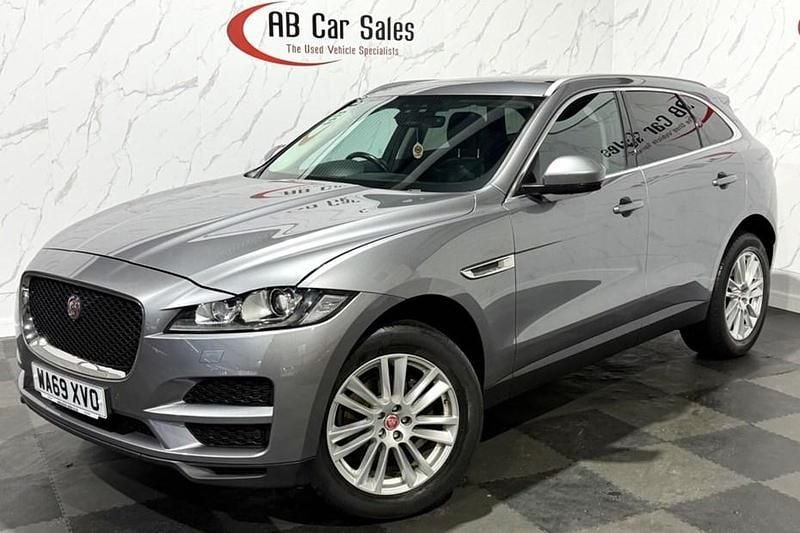 Grey Used 2019 Jaguar F-Pace Portfolio SUV | £18,999 (Fair price) - Image 1/1