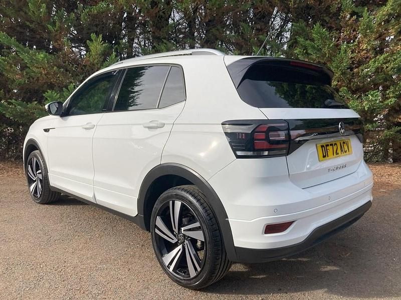 Used VW T-Cross R-line 2022 White SUV