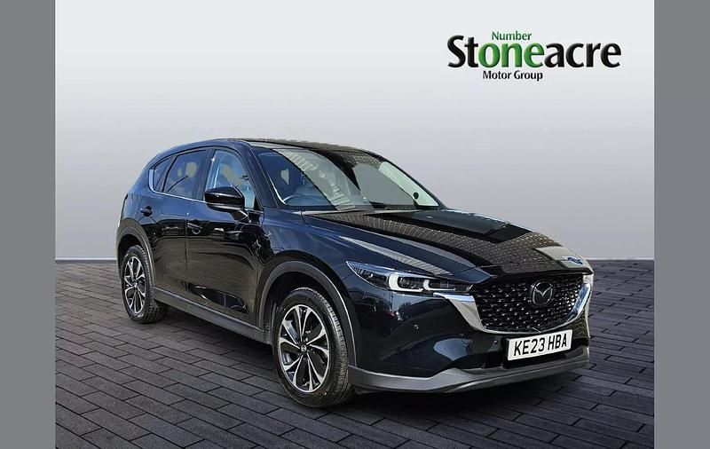 Black Used 2023 Mazda CX-5 Exclusive-Line SUV | £19,500 (Fair price) - Image 1/4