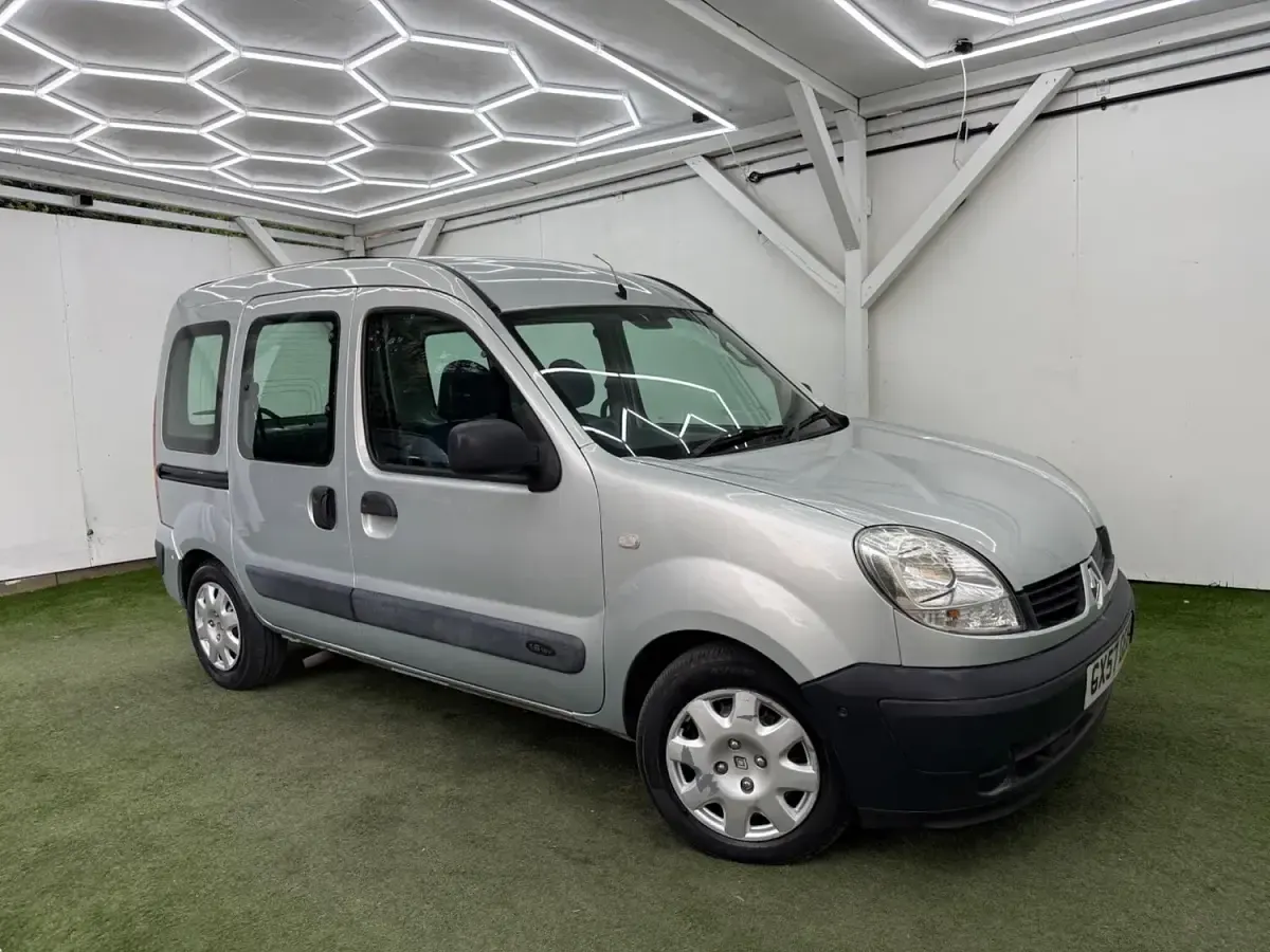 Used Renault Kangoo Authentique 106 HP (77 kW) 2007 Grey MPV