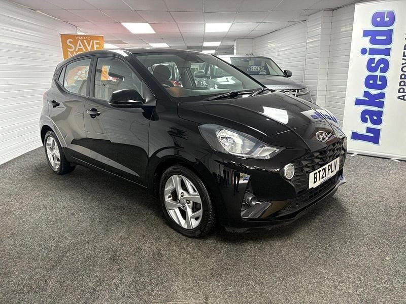 Black Used 2021 Hyundai i10 SE Hatchback | £10,995 (Fair price) - Image 1/4