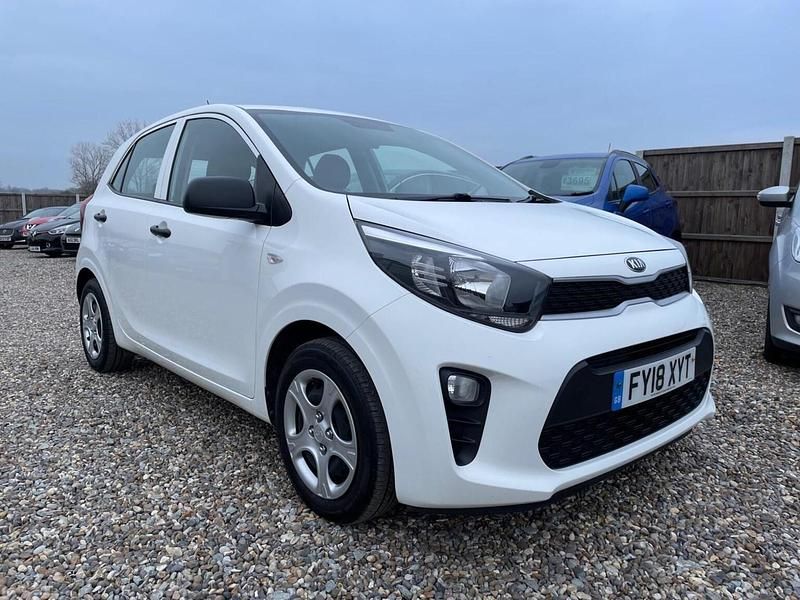 Used Kia Picanto 66 HP (48 kW) 2018 White Hatchback