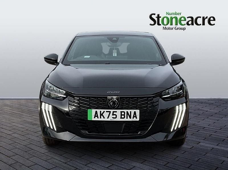 New Peugeot e-208 GTi 100 kW (136 HP) 2025 Black Hatchback