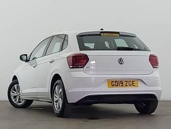 Used VW Polo SE 95 HP (69 kW) 2019 White Hatchback