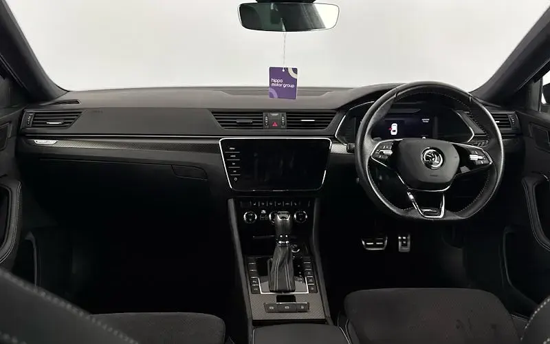 Used Skoda Superb SportlinePlus 218 HP (160 kW) 2021 Grey Hatchback