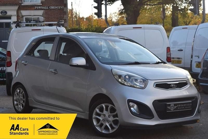 Silver Used 2011 Kia Picanto 3 Hatchback | £3,095 (Fair price) - Image 1/1