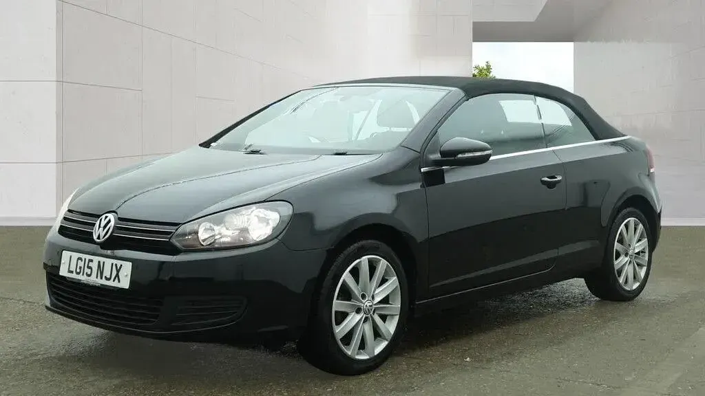 Used VW Golf Cabriolet S 2015 Black Cabriolet