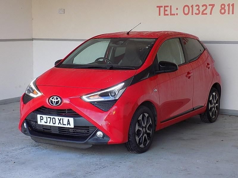 Red Used 2021 Toyota Aygo Trend Hatchback | £8,995 (Fair price) - Image 1/3