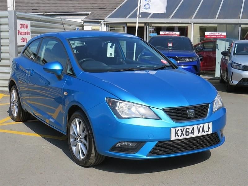Blue Used 2014 Seat Ibiza Sport Coupe | £4,495 (Fair price) - Image 1/4