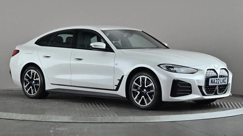 White Used 2022 BMW i4 M Sport Sedan | £27,777 (Good price) - Image 1/3