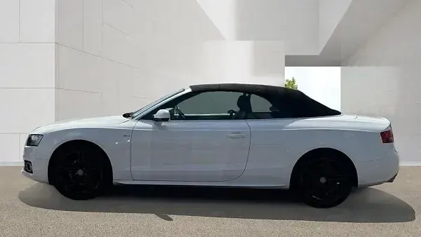Used Audi A5 Cabriolet S-Line 2011 White Cabriolet